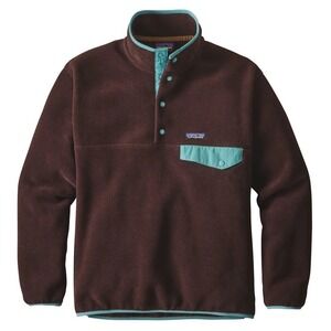 SOLD
Patagonia Men's Synchilla Snap-T Pullover Jacket Coat Brown Teal Size Large